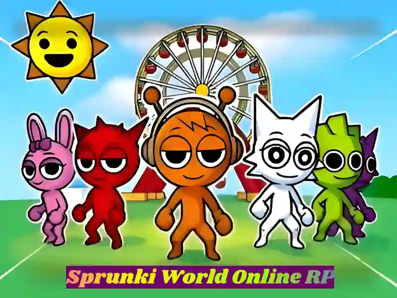 Sprunki World Online RP - Play with Friends! – tasuta veebimäng