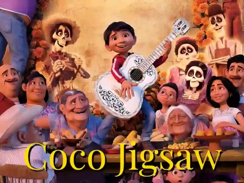 Coco Jigsaw — bezplatná online hra