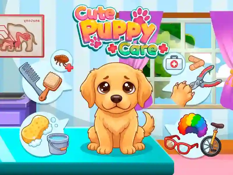 Cute Puppy Care – kostenloses Online-Spiel