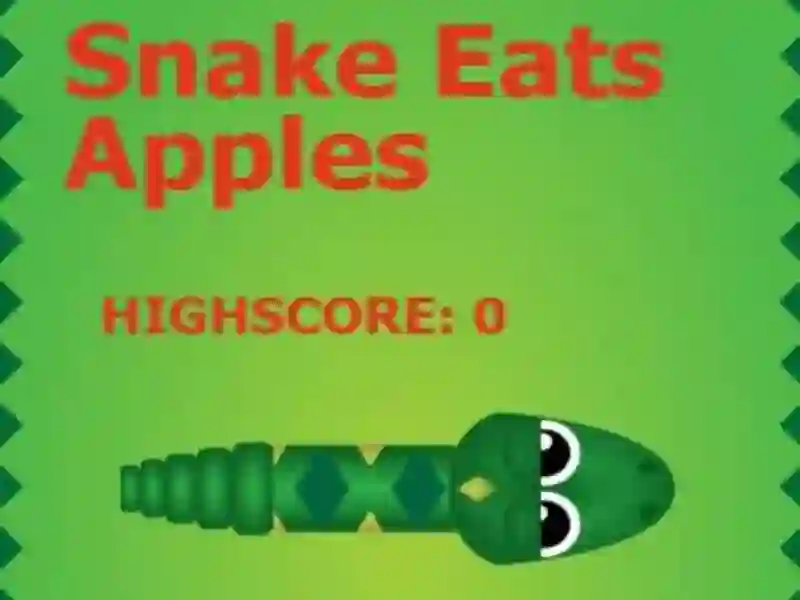 Snake Eats Apples — online hra zdarma