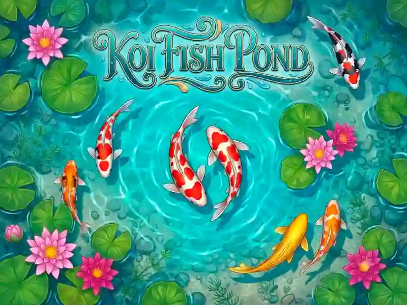 Koi Fish Pond — online hra zdarma
