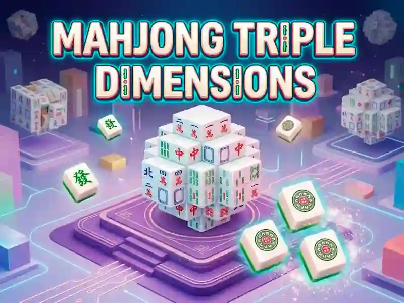 Mahjong Triple Dimensions — online hra zdarma