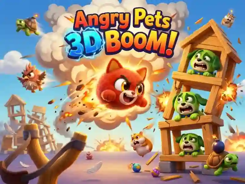 Angry Pets: 3D Boom! — free online game