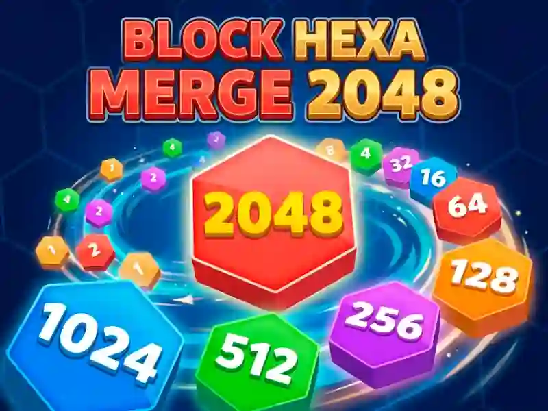 თამაში Block Hexa Merge 2048 ონლაინ