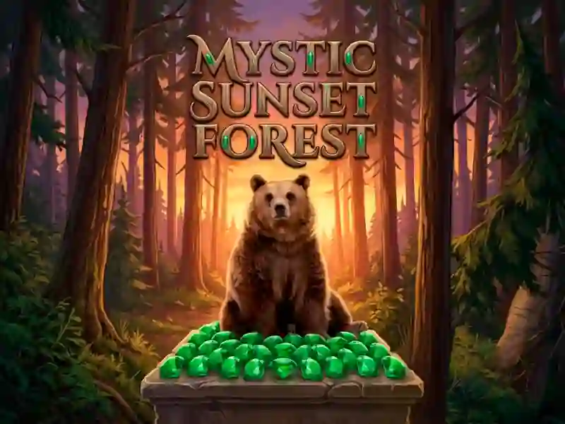 Mystic sunset forest — gioco online gratis