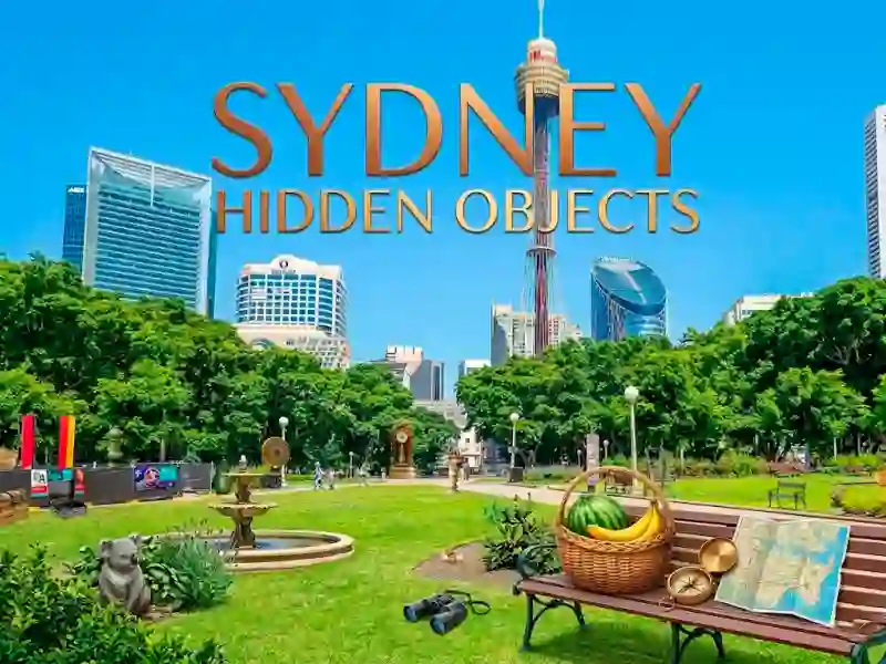 Sydney Hidden Objects — bezplatná online hra