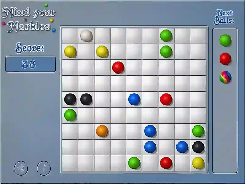 Mind Your Marbles — gratis online spil
