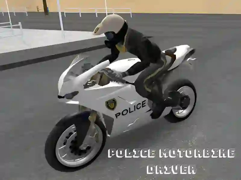 Police Motorbike Driver — online hra zdarma