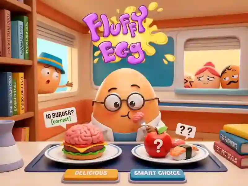 Fluffy Egg — gratis online spil