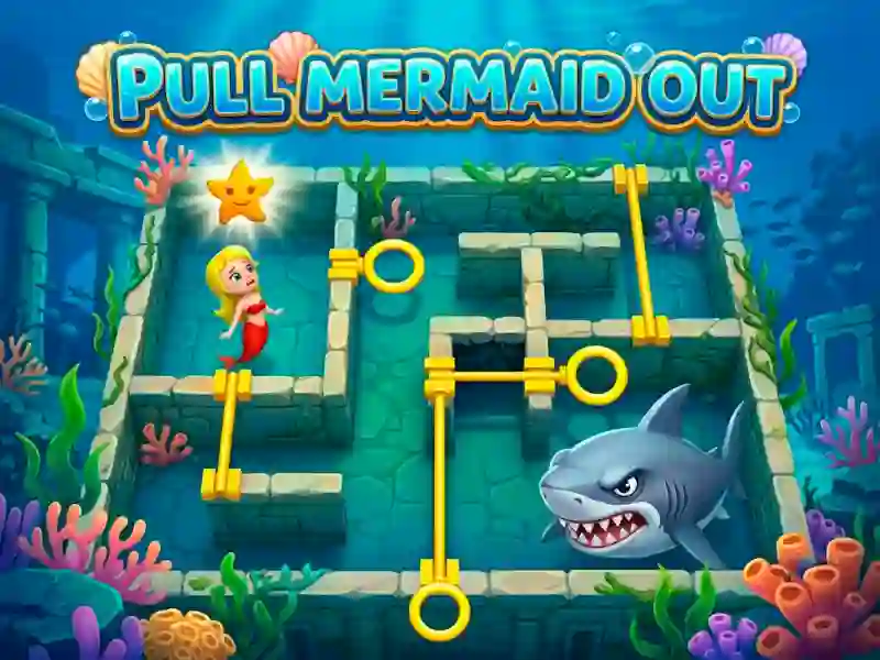 Pull Mermaid Out — gratis online spil