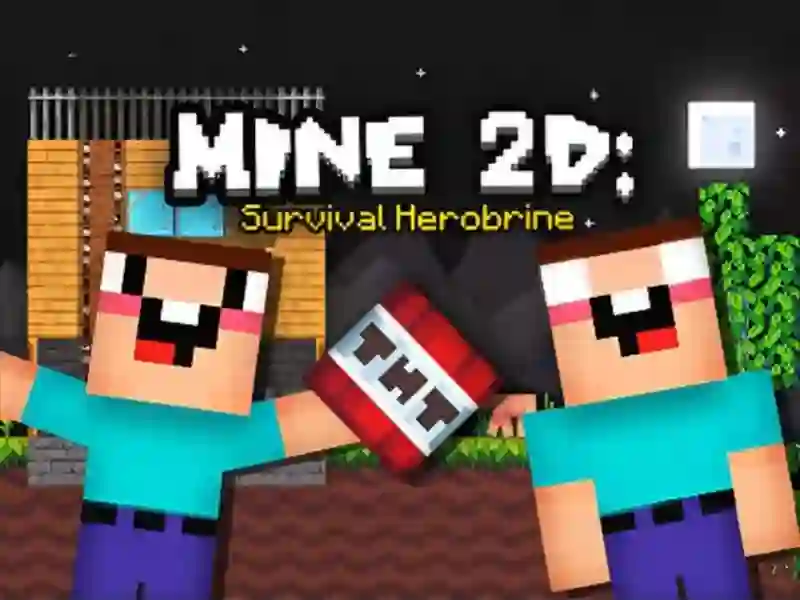 Mine 2D Survival Herobrine — 無料オンラインゲーム