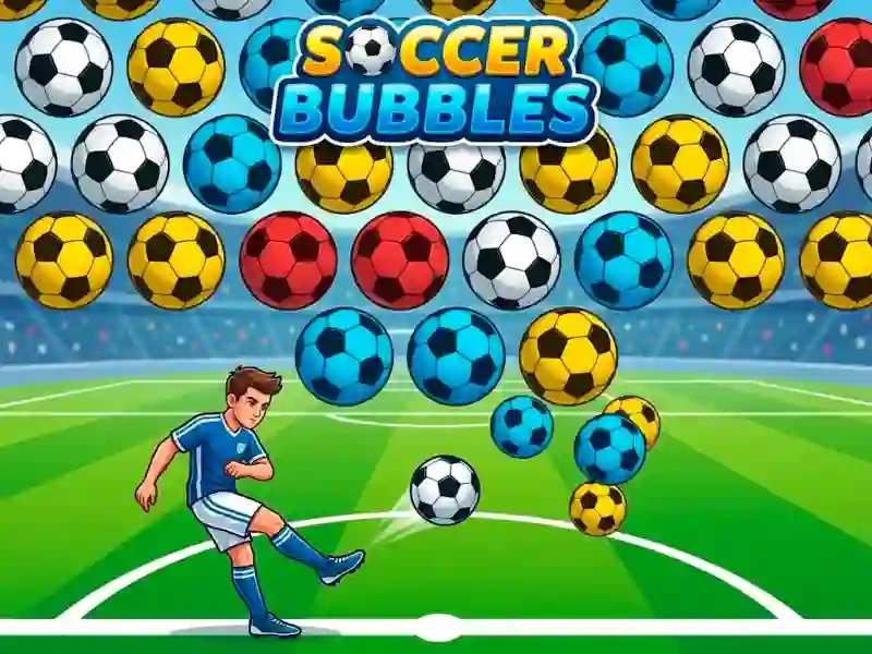 Soccer Bubbles — bezplatná online hra