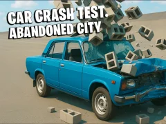 Car Crash Test Abandoned City — δωρεάν online παιχνίδι