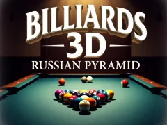Billiards 3D Russian Pyramid เกมออนไลน์ฟรี