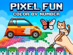 Jeu Pixel Fun Color By Number en ligne