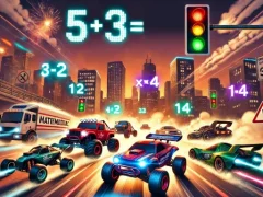 Mathematics Racing — bezmaksas tiešsaistes spēle