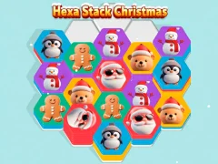 Hexa Stack Christmas — gratis onlinespel