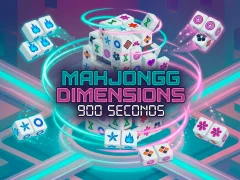 Mahjongg Dimensions 900 seconds — online hra zdarma
