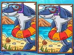 Marine Spot the Difference — bezplatná online hra