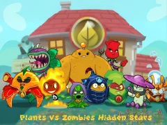 Plants Vs Zombies Hidden Stars — game online gratis