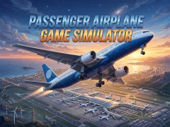 Passenger Airplane Game Simulator — online hra zdarma