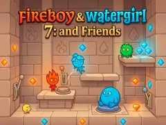 Fireboy & Watergirl 7: and Friends — jogo online grátis