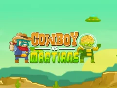Cowboys vs. Martians — juego gratis online
