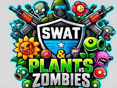 SWAT & Plants vs Zombies — jogo online grátis