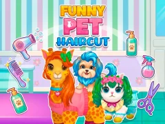Funny Pet Haircut — online hra zdarma