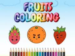 FRUITS COLORING — لعبة مجانية اون لاين