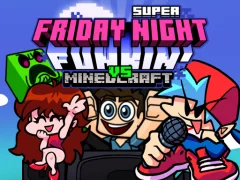 Super Friday Night Funkin Vs Minecraft — bezmaksas tiešsaistes spēle