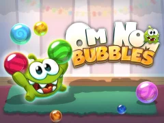Om Nom Bubbles — gratis online spil