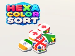 Hexa Color Sort — لعبة مجانية اون لاين