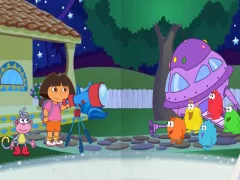 Dora The explorer Dora's Space Adventure – ilmainen verkkopeli