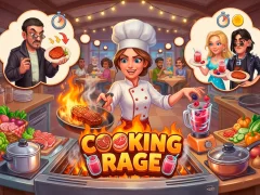 Cooking Rage — online hra zdarma