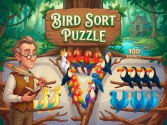 Bird Sort Puzzle — gratis online spil