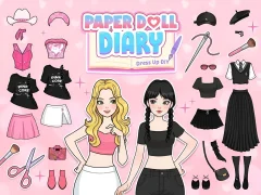 Paper Doll Diary: Dress Up DIY – ingyenes online játék