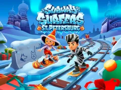Subway Surfers St. Petersburg — gratis online spil