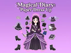 Magical Diary: Paper Dress Up – ingyenes online játék