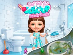 Sweet Baby Girl Cleanup Messy House — darmowa gra online
