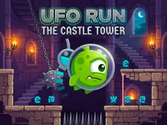 Ufo Run The castle tower — online hra zdarma