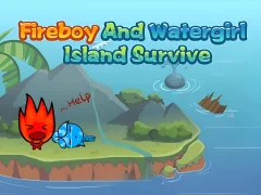 Fireboy and Watergirl Island Survive — game online gratis