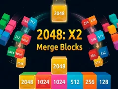 2048 X2 Merge Blocks — online hra zdarma