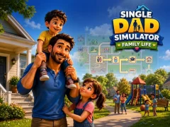Single Dad Simulator Family Life — hra zdarma v prohlížeči