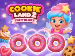 Cookie Land 2: Sweet Hearts — free online game