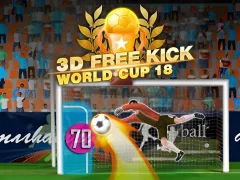 3D Free Kick World Cup 2018 เกมออนไลน์ฟรี