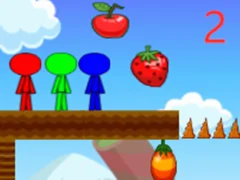 Stickman Bros In Fruit Island 2 — game online gratis