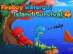 Fireboy Watergirl Island Survival 4 — online hra zdarma