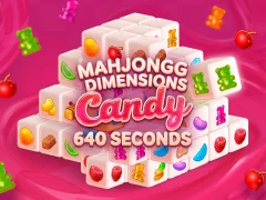 Mahjongg Dimensions Candy 640 seconds — joc online gratuit