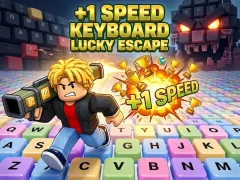 +1 Speed Keyboard Lucky Escape — free online game